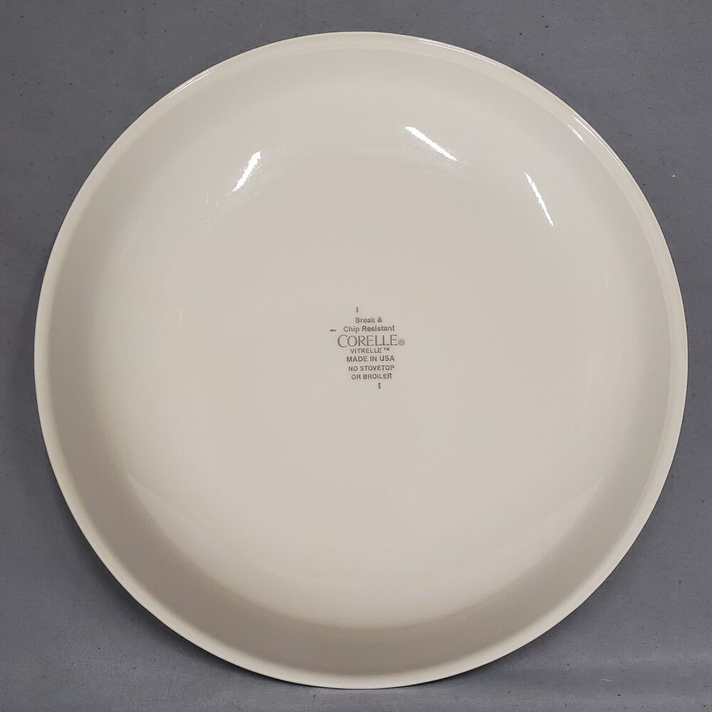 SET OF 4 - CORNING CORELLE - TEXTURED LEAVES - 8.5" SOUP PASTA BOWLS - EUC - Picture 12 of 12